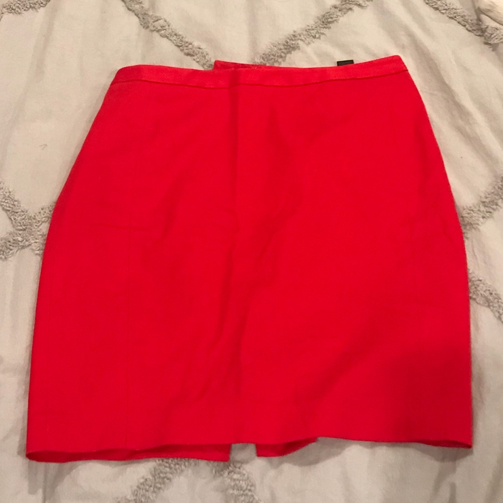 Express Red Pencil Skirt